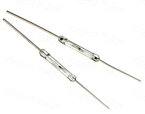 10Pcs 14mm Glass Magnetic Induction Reed Switch MagSwitch Normally Open NO ep 