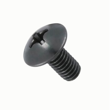 M4 Phillips Truss Head Machine Screw - 8mm Black (Min Order Quantity 1pc for this Product)