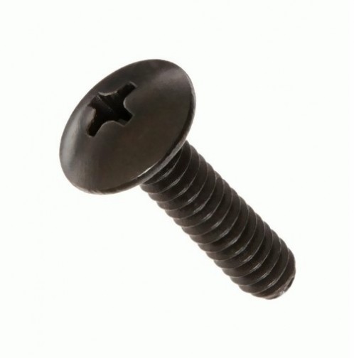 M4 Phillips Truss Head Machine Screw - 20mm Black (Min Order Quantity 1pc for this Product)