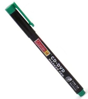 Permanent PCB Marker - Camlin CD DVD Marker Pen - Fine Tip Green (Min Order Quantity 1pc for this Product)