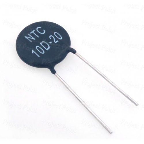 10pcs//lot 10D-20 NTC10D-20 DIP-2 NTC 10D-20 10D20 Thermistor in Stock