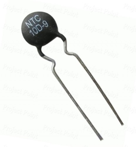 NTC Thermistor 10 Ohm 9mm - 10D-9 (Min Order Quantity 1pc for this Product)