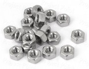 M4 Hex Nut Nickel Plated - High Quality