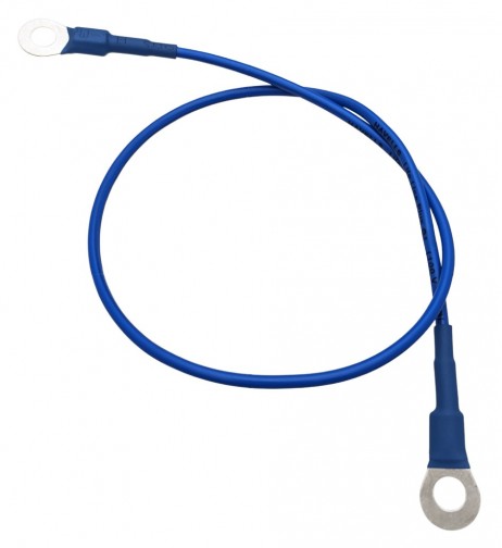 Jumper Cable - 6mm Ring Type Lug to Lug Terminals - 13A 20cm Blue (Min Order Quantity 1pc for this Product)