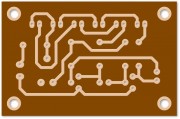 Transistors LED Flasher PCB - 6 LEDs