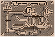 Over Load and Short Circuit Protection PCB with Toner Transfer