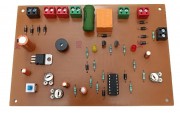 Over Load and Short Circuit Protection PCB Board With Components