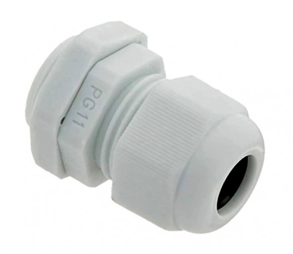 PVC Cable Gland PG 11 - Medium Quality (Min Order Quantity 1pc for this Product)