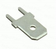 Vertical Mount Spade - PCB Tab Terminal 6.35mm Male - Low Quality