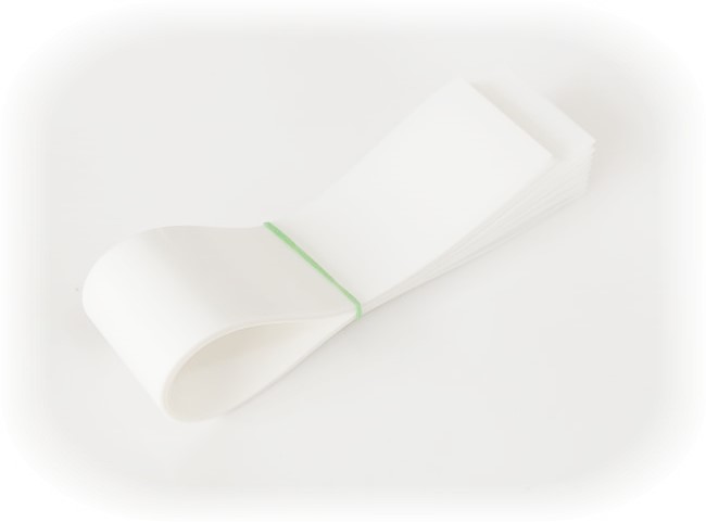 Milky White Insulation Polyester Film Strip for E-25 Ferrite Core Bobbin (Min Order Quantity 1pc for this Product)