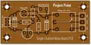 Single Channel Relay Board PCB