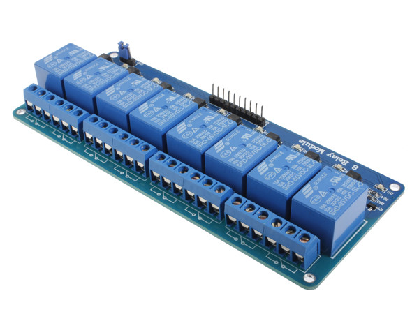 8 Channel 5V Relay Module with Optocoupler (Min Order Quantity 1pc for this Product)