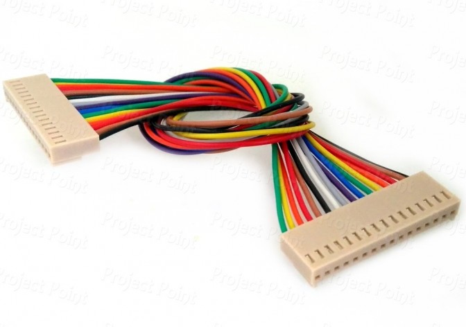 16-Pin Relimate Cable Female to Female - High Quality 1000mA 40cm (Min Order Quantity 1pc for this Product)