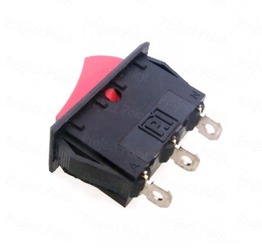 5A SPDT Non-Illuminated Rocker Switch (Min Order Quantity 1pc for this Product)