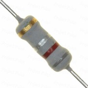 0.82 Ohm 1W Flameproof Metal Oxide Resistor - Medium Quality