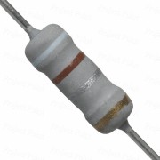 0.91 Ohm 1W Flameproof Metal Oxide Resistor - Medium Quality
