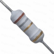 1.8 Ohm 1W Flameproof Metal Oxide Resistor - Medium Quality