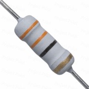33 Ohm 1W Flameproof Metal Oxide Resistor - High Quality