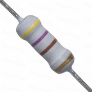 470 Ohm 1W Flameproof Metal Oxide Resistor - Medium Quality