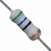 56 Ohm 1W Flameproof Metal Oxide Resistor - Medium Quality