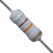 91K Ohm 1W Flameproof Metal Oxide Resistor - Medium Quality