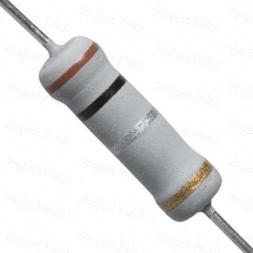 0.1 Ohm 2W Flameproof Metal Oxide Resistor - High Quality (Min Order Quantity 1pc for this Product)