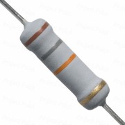 18K Ohm 2W Flameproof Metal Oxide Resistor - Medium Quality