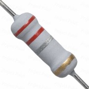 0.22 Ohm 2W Flameproof Metal Oxide Resistor - High Quality