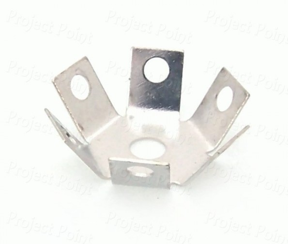 6 Way Star Tag for Amplifier Chassis Ground Wiring (Min Order Quantity 1pc for this Product)