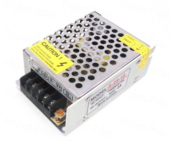 12V 2A Power Supply - SMPS (Min Order Quantity 1pc for this Product)