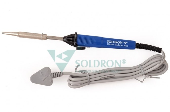 Soldron Soldering Iron 35 Watt - High Quality (Min Order Quantity 1pc for this Product)