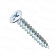 8No-18mm Sheet Metal Self Tapping Screw -  Philips CSK Head