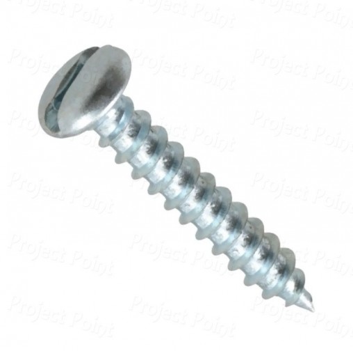8No-18mm Sheet Metal Self Tapping Screw -  Slotted Pan Head (Min Order Quantity 1pc for this Product)