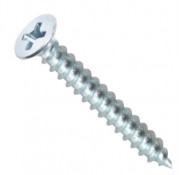 8No-25mm Sheet Metal Self Tapping Screw -  Philips CSK Head