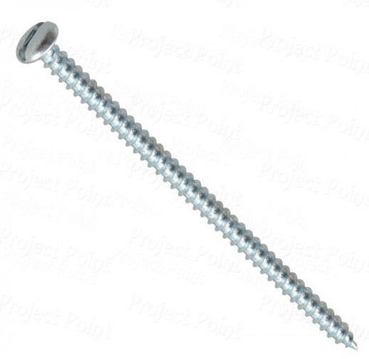 8No-60mm Sheet Metal Self Tapping Screw -  Slotted Pan Head (Min Order Quantity 1pc for this Product)