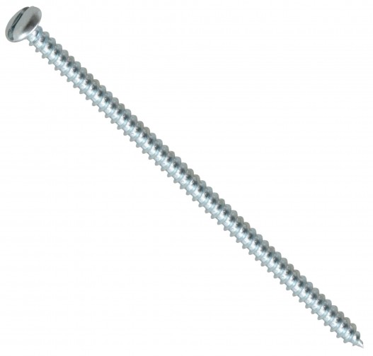 8No. 75mm Sheet Metal Self Tapping Screw -  Slotted Pan Head (Min Order Quantity 1pc for this Product)