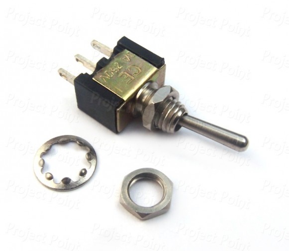 SPDT Toggle Switch 3Amp - Best Quality (Min Order Quantity 1pc for this Product)