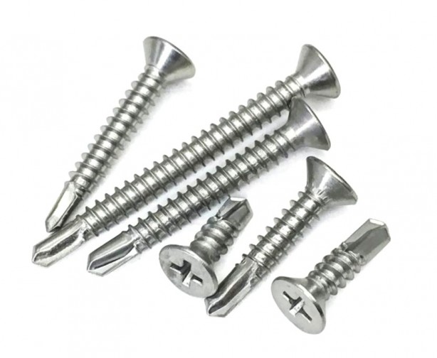 7No-13mm Sheet Metal Self Drilling Screw -  Philips CSK Head (Min Order Quantity 1pc for this Product)