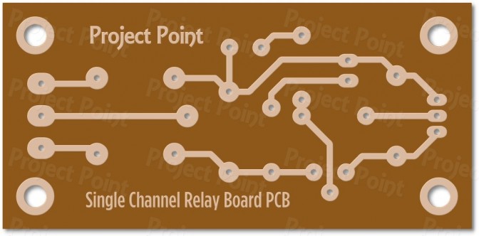 Single Channel Relay Board PCB (Min Order Quantity 1pc for this Product)