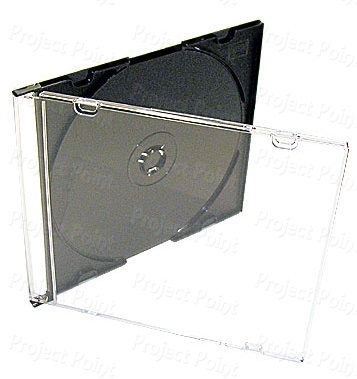 5mm Slim Jewel Case for 1 Disk (CD or DVD) (Min Order Quantity 1pc for this Product)