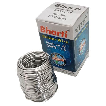Bharti Original High Quality Resin Cored Solder Wire - 50g Spool (Min Order Quantity 1pc for this Product)