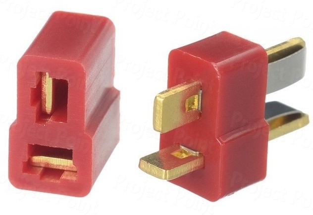 T-Plug Deans Style Connector - Male and Female (Min Order Quantity 1pc for this Product)