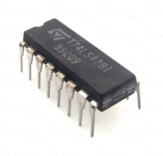 74LS42 - BCD to Decimal Decoder (Min Order Quantity 1pc for this Product)
