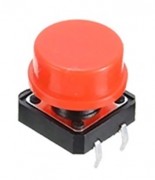 Push Button Switch - 12mm - 4 pin - Tactile/Micro Switch - 10mm Height buy  online at Low Price in India 