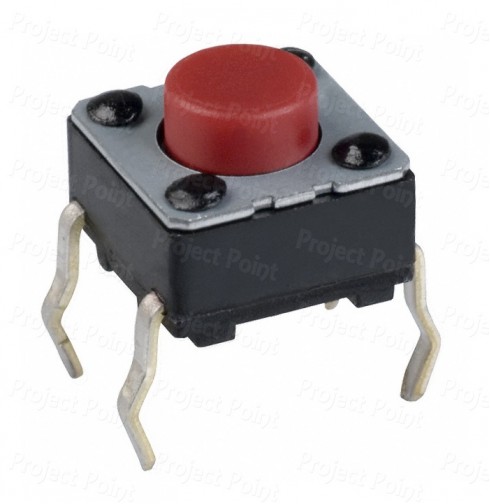 4-Pin 6mm High Quality Square Tact Switch (Min Order Quantity 1pc for this Product)