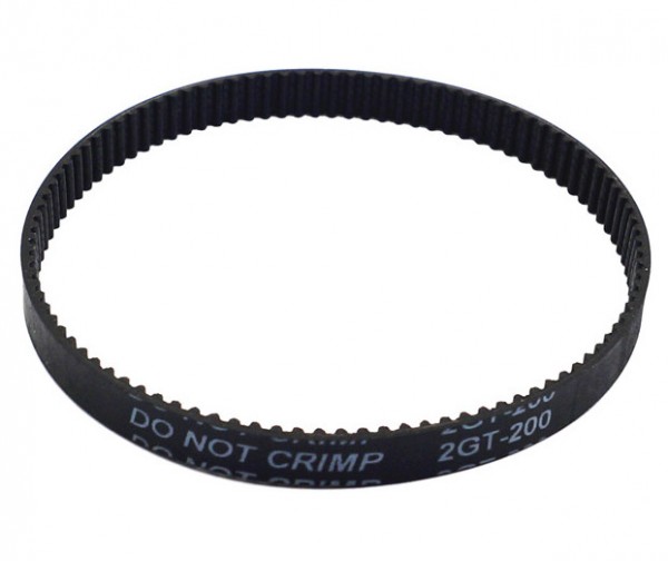 GT2 Rubber Timing Belt - 200mm Closed Loop - 6mm Width (Min Order Quantity 1pc for this Product)