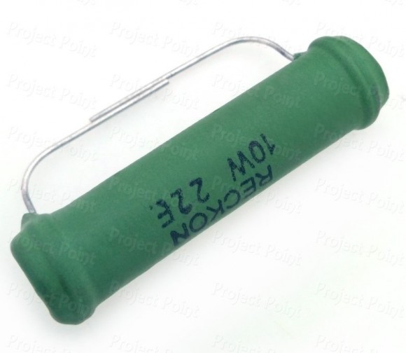22 Ohm 10W Best Quality Wire Wound Resistor - Reckon (Min Order Quantity 1pc for this Product)
