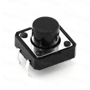4-Pin 12mm Square Push Button Tact Switch - Height 6.5mm