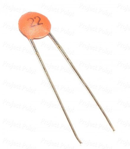 22pF - 0.022nF 50V Ceramic Disc Capacitor (Min Order Quantity 1pc for this Product)