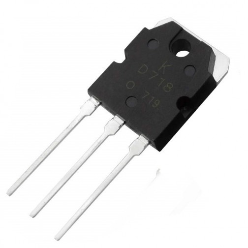 2SD718 - D718 Silicon NPN Power Transistor (Min Order Quantity 1pc for this Product)